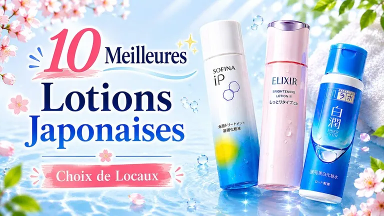 Les 10 meilleures lotions toniques japonaises à acheter sur place | sélection d'un local