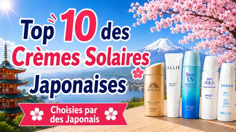 Les 10 meilleures crèmes solaires japonaises à acheter sur place | sélection d'un local