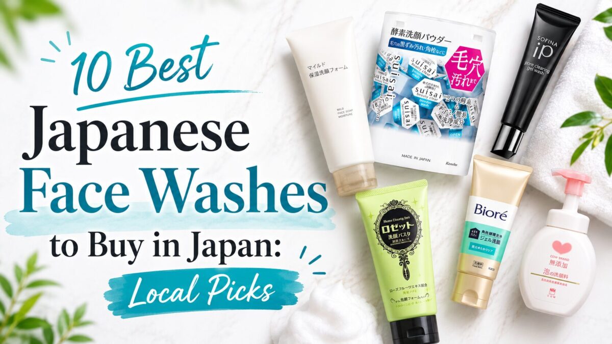 10 Best Japanese Face Washes to Buy in Japan: Local Picks